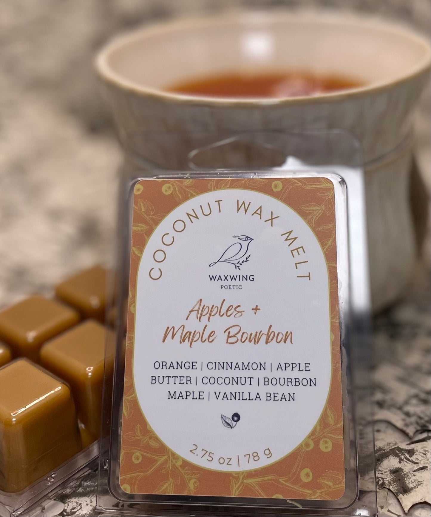 Apples + Maple Bourbon | Coconut Wax Melt