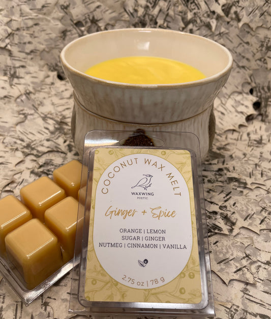 Ginger + Spice | Coconut Wax Melt