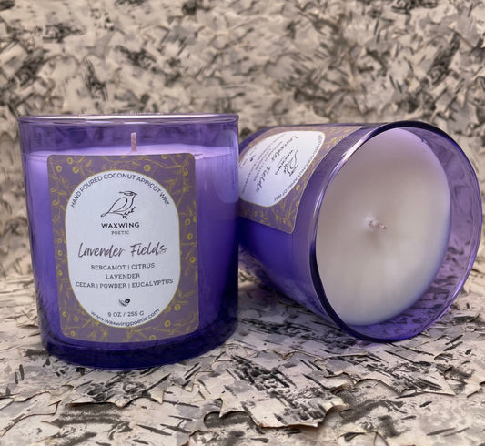 Lavender Fields | Coconut Apricot Wax Candle