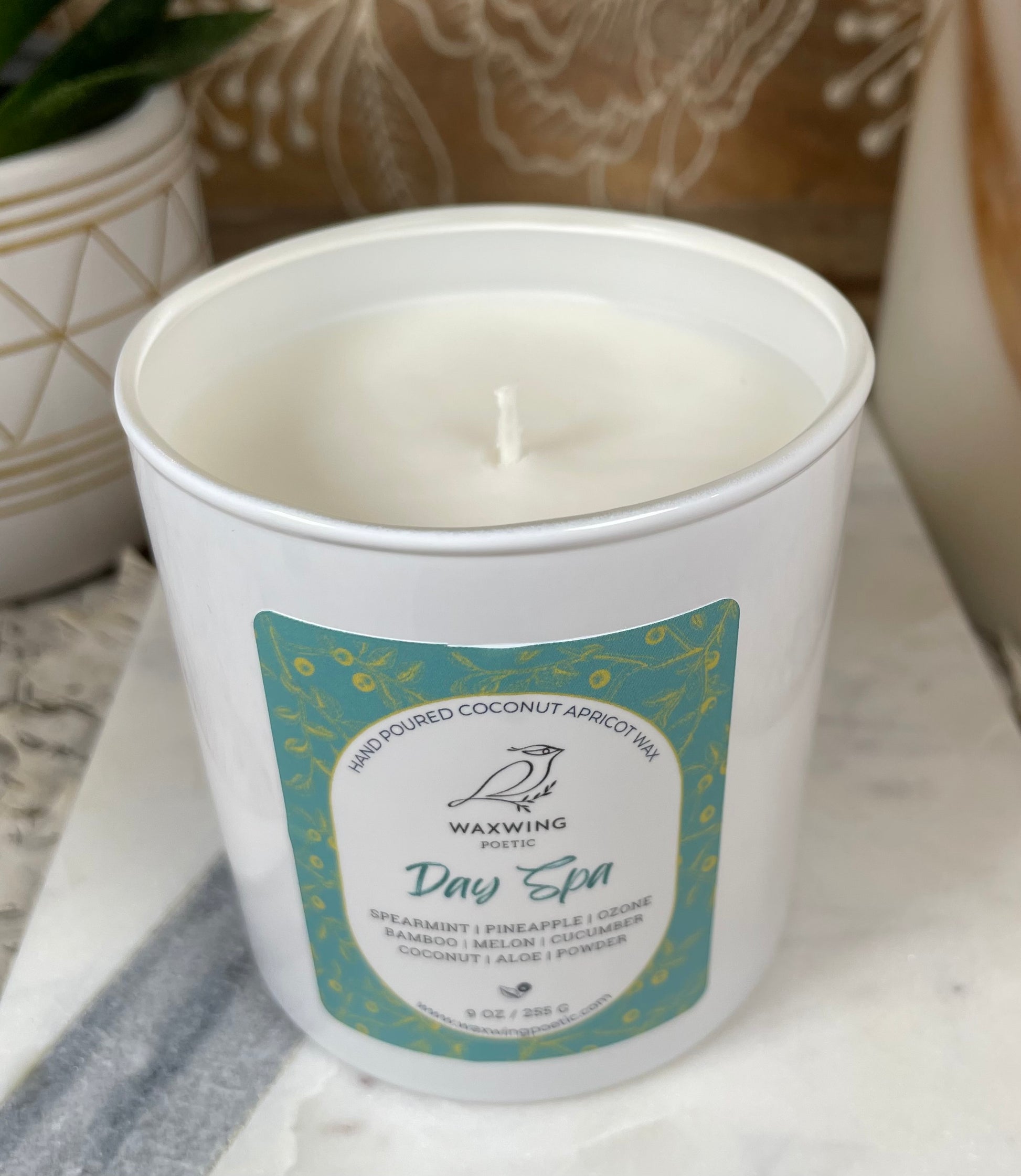Lavender Spa Soy Coconut Wax Candle - Divinely Candles