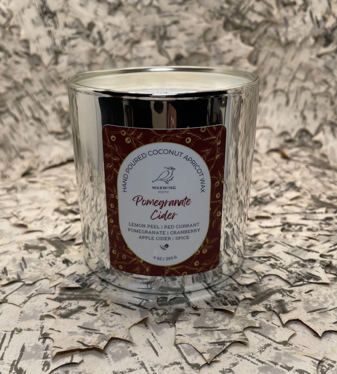 Pomegranate Cider | Coconut Apricot Wax Candle