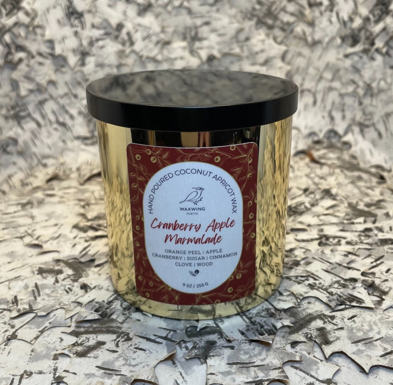 Cranberry Apple Marmalade | Coconut Apricot Wax Candle